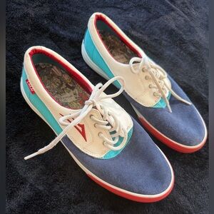 Lakai Men’s Camby Skate Sneakers Shoes limited edition blue white size 8.5